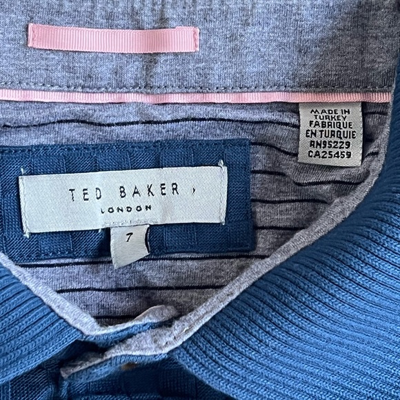 TED BAKER Men polo size 7 - Picture 9 of 10